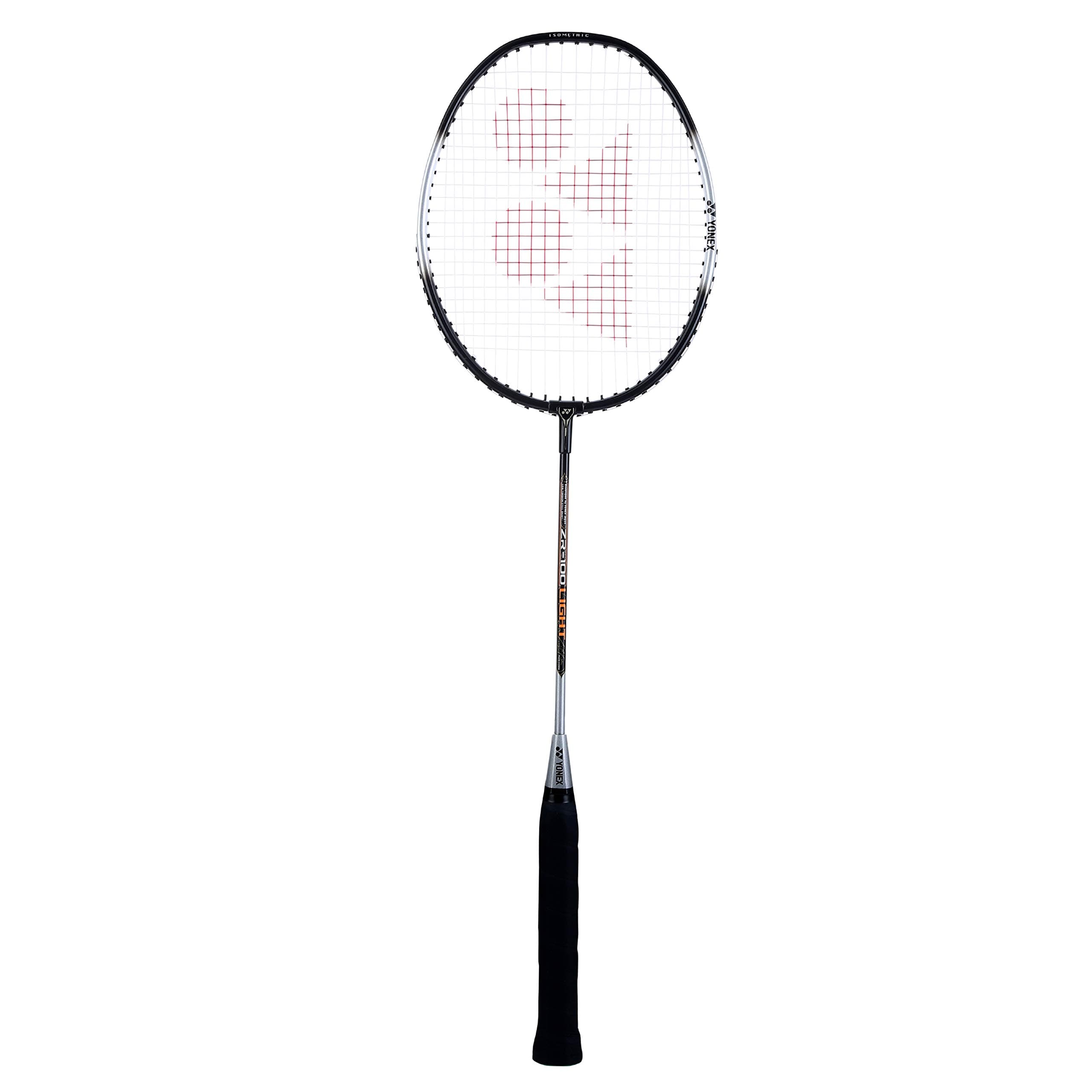 Yonex ZR 100L Aluminum Strung Badminton Racquet with Full Cover (Black)