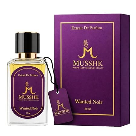 Wanted Noir Premium Extrait de Parfum 81ml | Long-Lasting Spicy Ambery Woody Perfume for Men & Women | Cardamom, Amberwood & Warm Luxury Notes | Unisex Fragrance