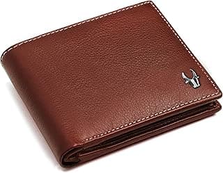 WildHorn Genuine Leather Wallet for Men | Slim Bifold Wallet with RFID Blocking | Multiple Card Slots & Coin Pocket | Premium Leather Mens Wallet