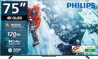 Philips 190 cm (75 inch) 8100 Series 4K Ultra HD Smart QLED Google TV 75PQT8100/94
