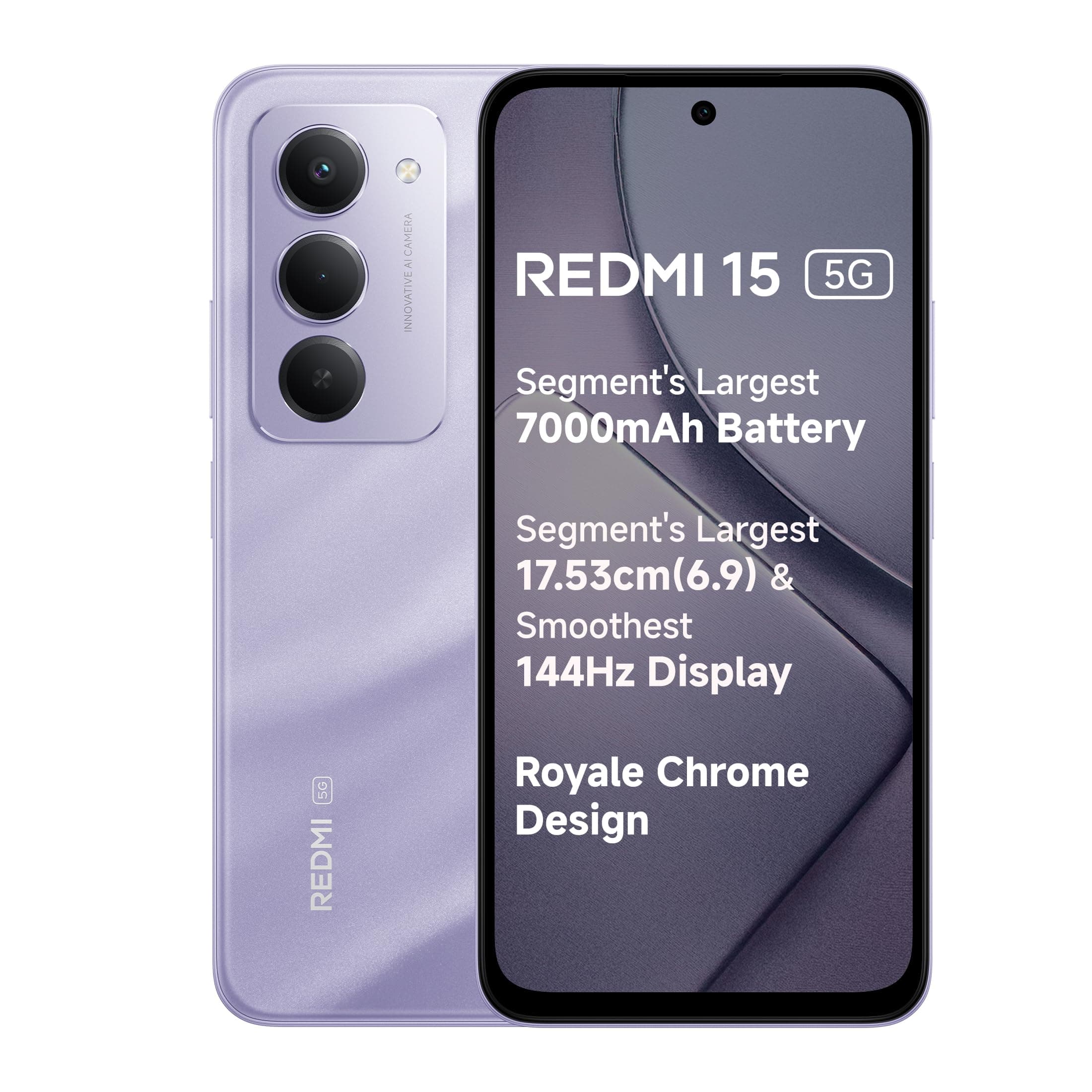 Redmi 15 5G Sandy Purple 8GB + 256GB