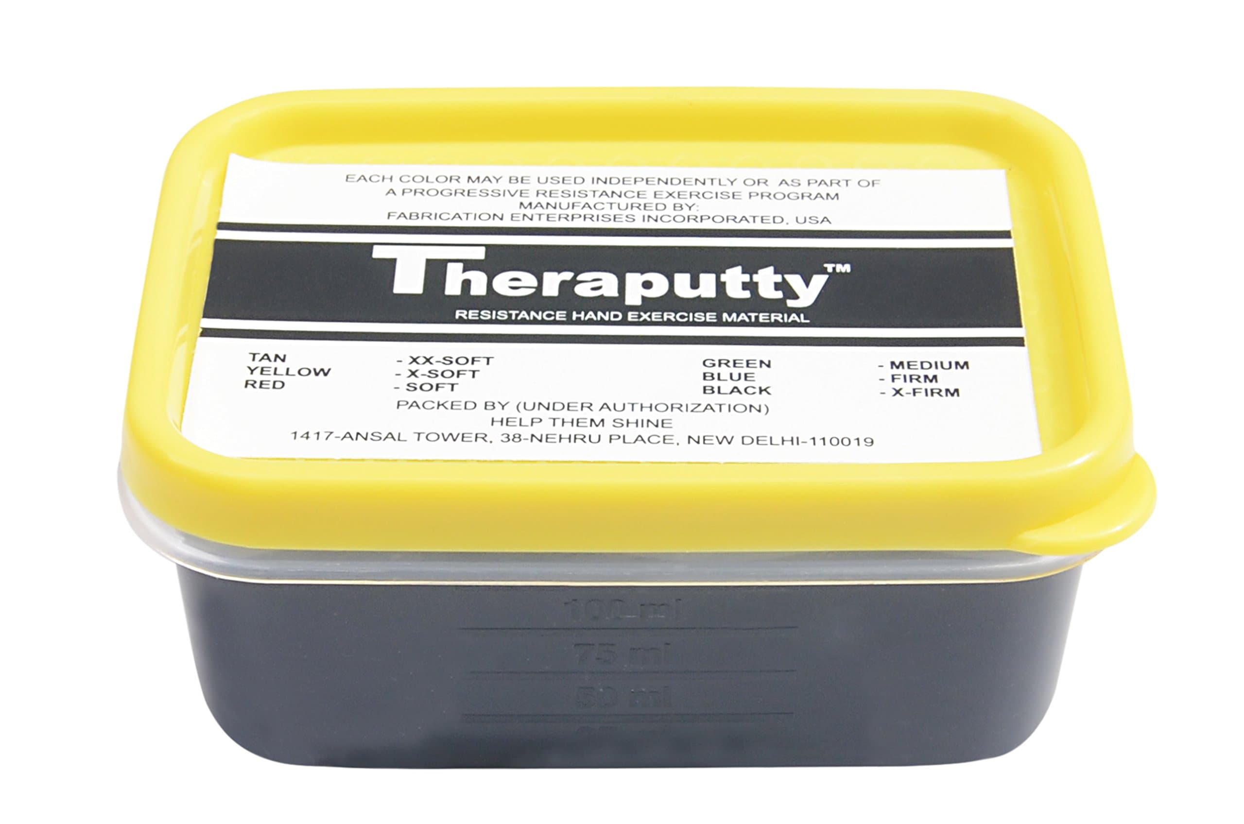 Theraputty CANDO for Exercise X - FIRM, BLACK – 200 GMS