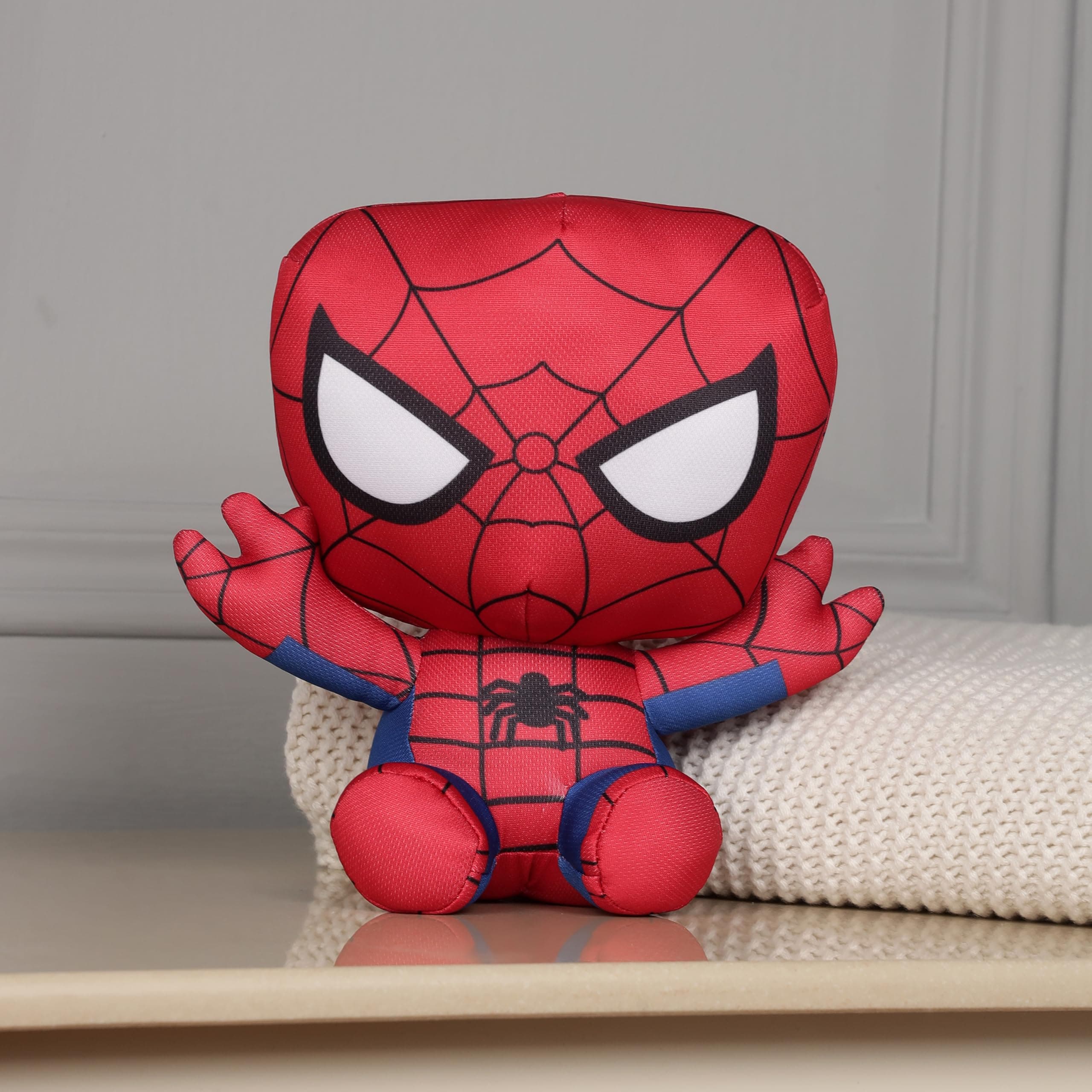 Mirada Marvel Spiderman Soft Plush Toy – 23cm | Official Licensed Superhero Stuffed for Kids, Boys & Girls | Super Soft Cuddly Character Toy for Fans | Ideal for Birthday Gifts/Christmas/Diwali
