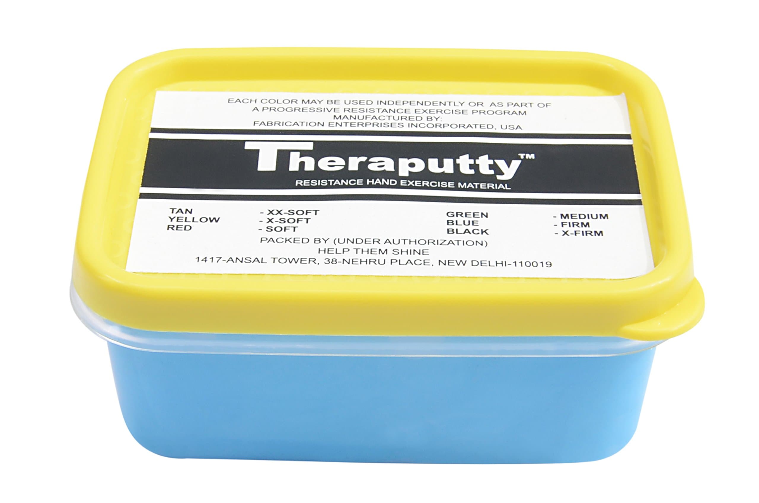 Theraputty CANDO X Firm Hand Exercise Putty, Blue, 50 Gm
