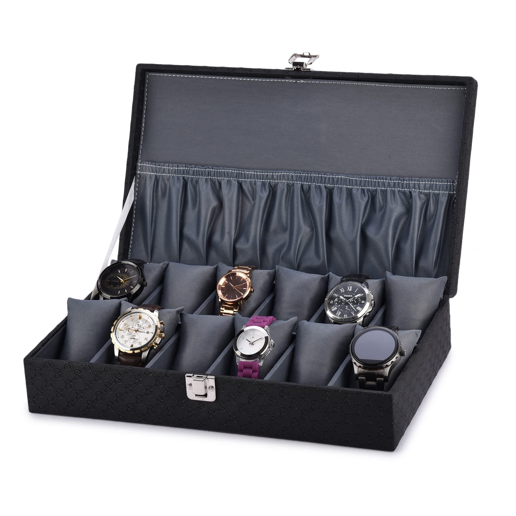 Galaxy Craft 12-Slot Watch Box Organizer