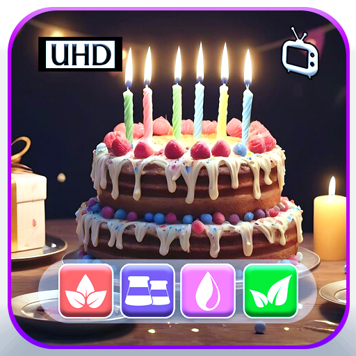 Happy Birthday Song Screensaver