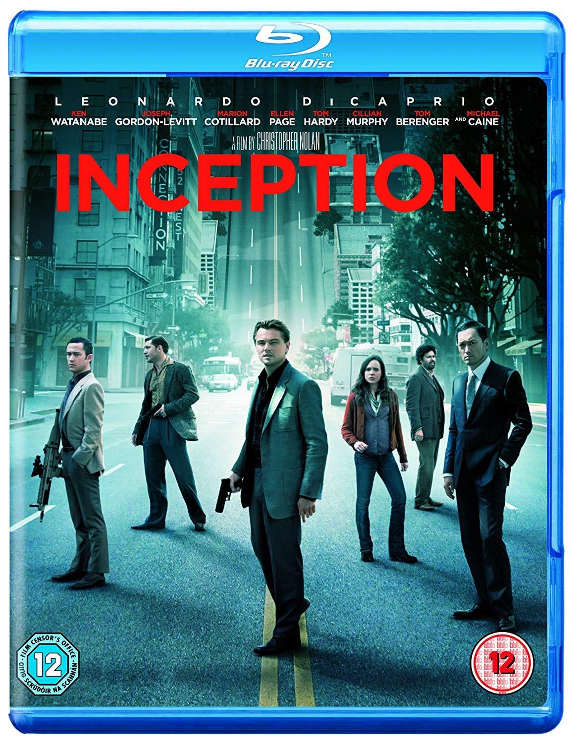 Inception - A Christopher Nolan Film (WB 2010 Iconic Moments Film) (Uncut | Slipcase with Foil Packaging | Region Free Blu-ray | UK Import)