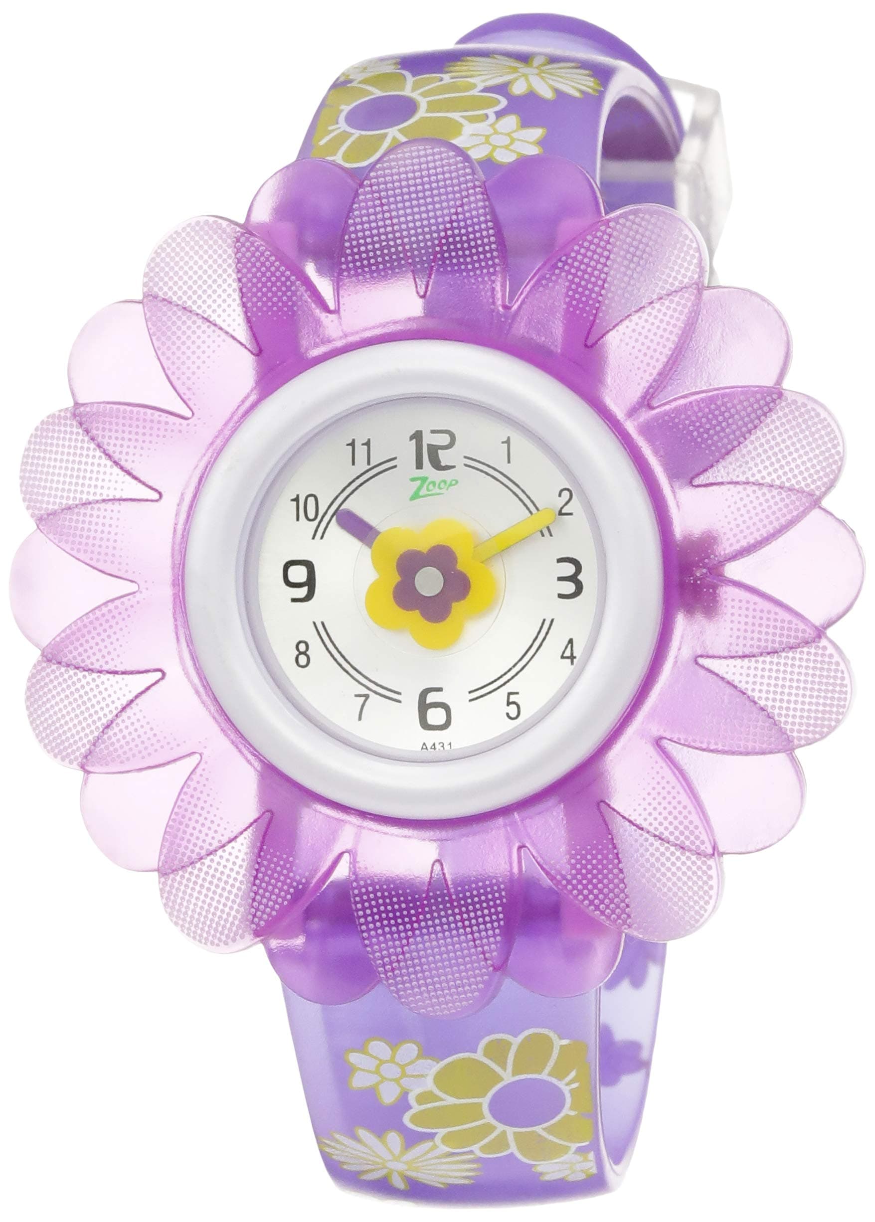 Zoop Analog Silver Dial Children's Watch -NKC4005PP02W / NKC4005PP02W