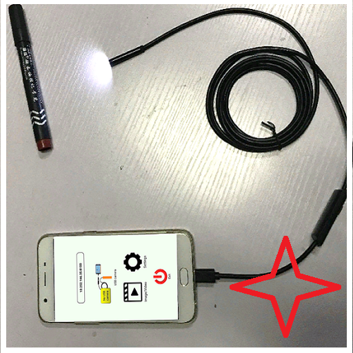 Full HD Endoscope, Borescope app PRO