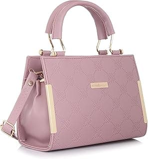 ROSS BROWN PU Synthetic Leather Women's Mini Satchel Bag | Ladies Purse Handbag- Mini