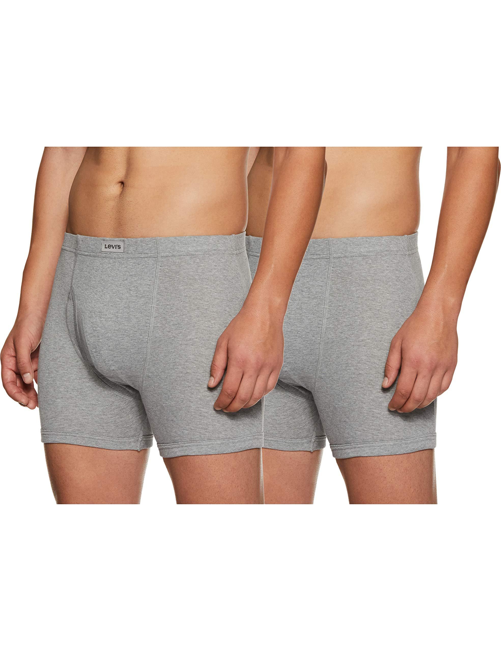 Levi's-Men-Innerwear-(Category)-BOXER BRIEF- (Style ID)-#010-BOXER BRIEF-LT GMEL/LT GMEL-P2-(Color)-LT. GREY MELANGE,LT. GREY MELANGE-(Size)-S