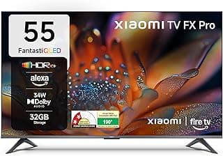 Xiaomi 138 cm (55 inch) FX Pro QLED Ultra HD 4K Smart Fire TV L55MB-FPIN