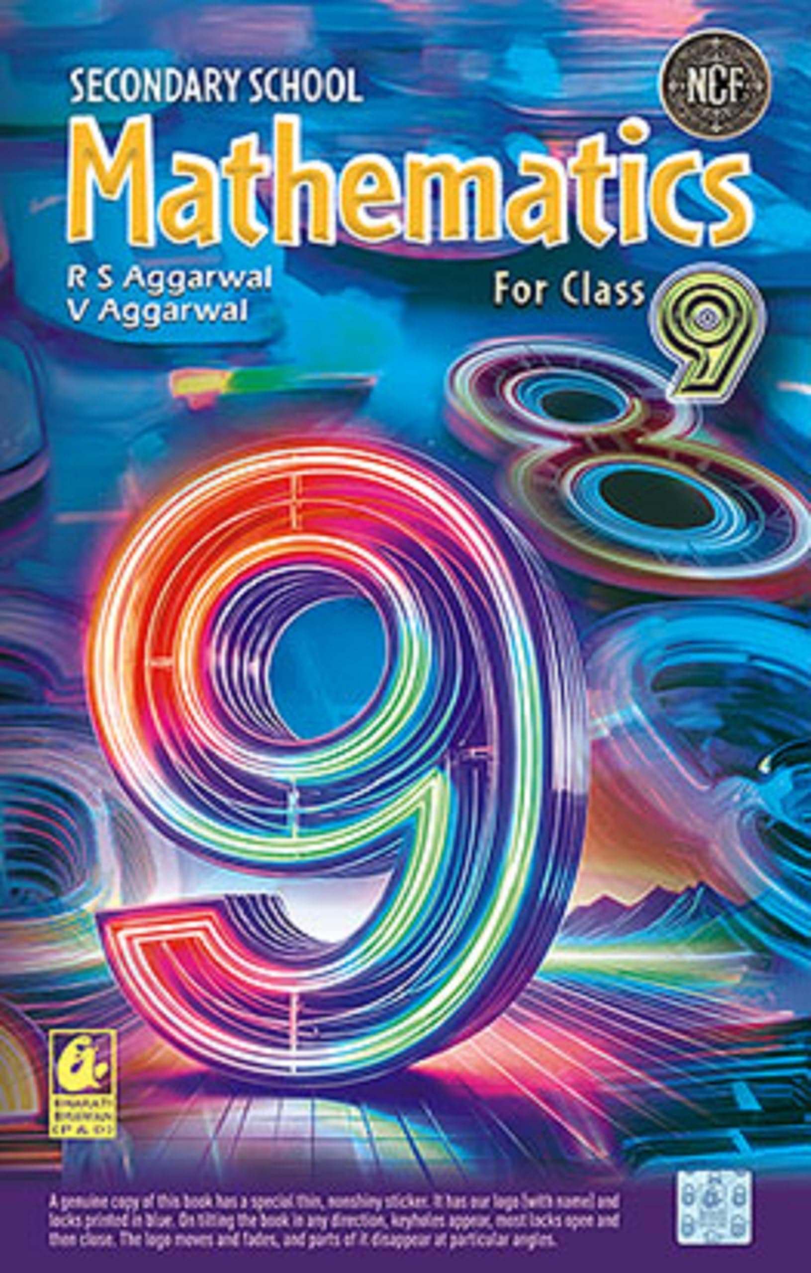 R.S Aggarwal Mathematics For Class 9 CBSE-2026-27