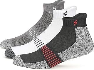 Supersox Ankle Length Socks for Man | Durable Breathable Cotton | Anti-Odor & Antibacterial | Multi Colour | Free Size | Pack of 3