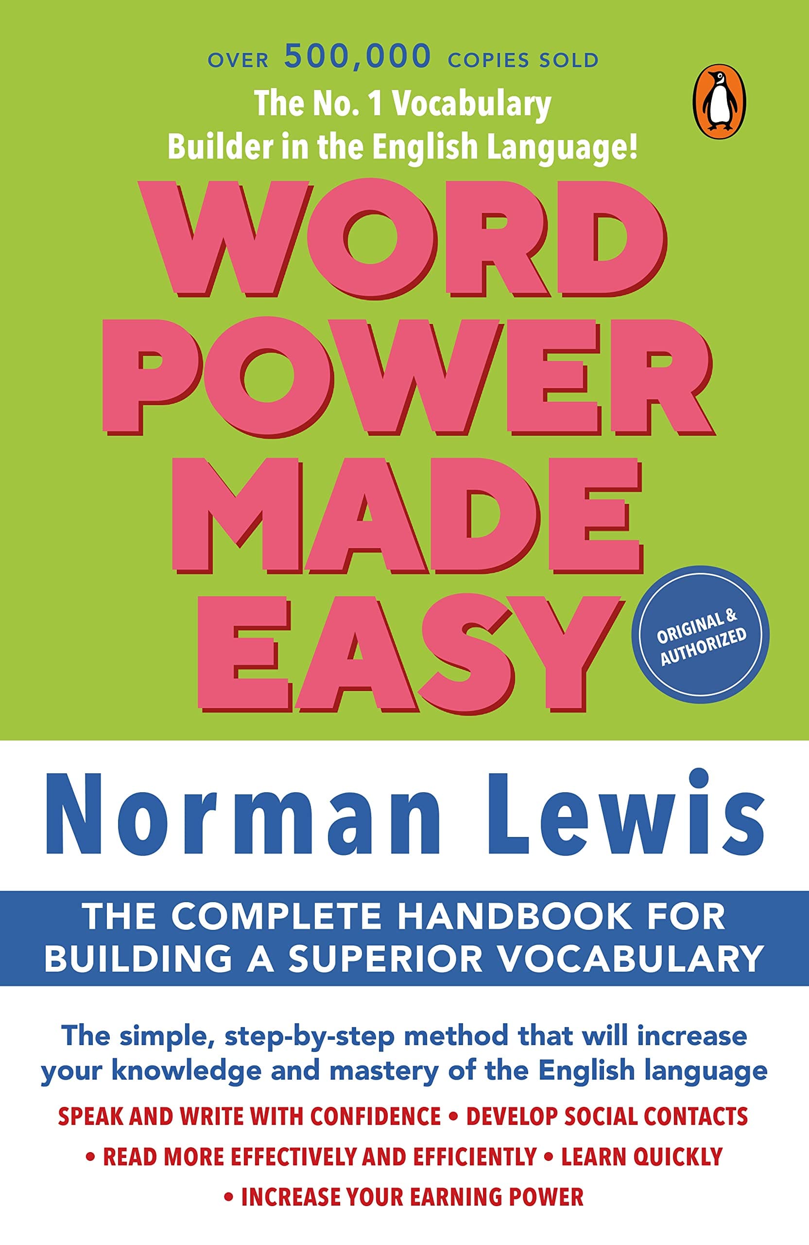 Word Power Made Easy: | Over a million copies sold Worldwide | With Self Assessment Activities | Ideal For IELTS & TOEFL Preparations