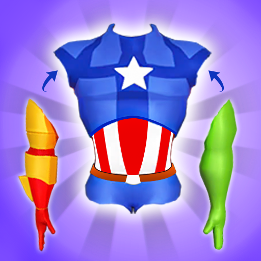 Mashup Superhero Runner 3D