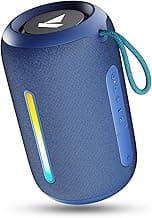 Boat Stone 352 Pro/Stone 358 Pro w/ 14W Signature Sound, Up to 12 Hours Playback, RGB LEDs, TWS Feature, Built-in Mic, BTv5.3, Free Music Streaming on JioSaavn Bluetooth Speaker (Vibing Blue)