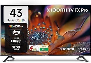 Xiaomi 108 cm (43 inch) FX Pro QLED Ultra HD 4K Smart Fire TV L43MB-FPIN