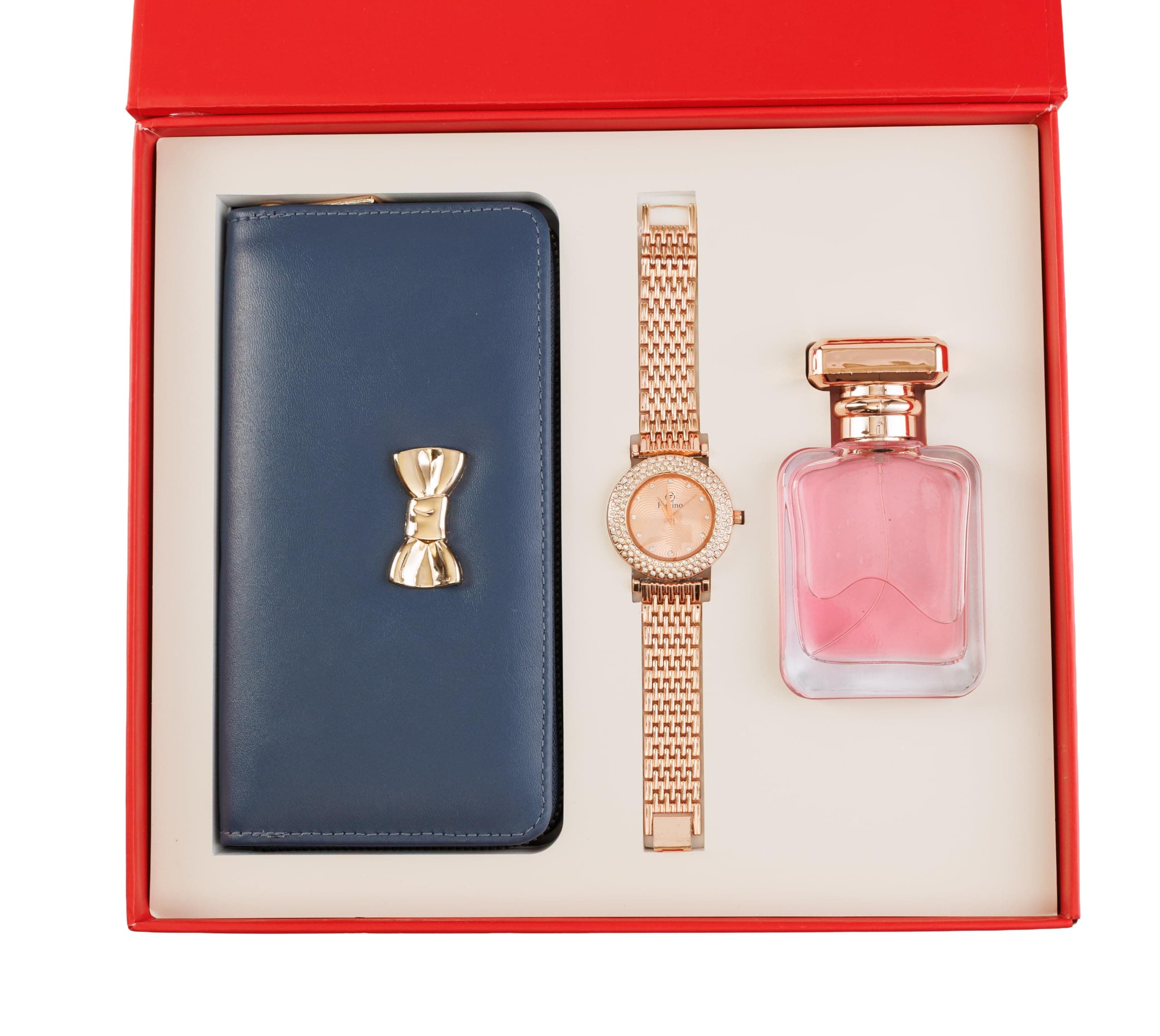 Thy Kalpavruksha Women’s hamper Gift Set Wallet, Watch, Long-Lasting Perfume | gifts for woman | birthday gifts for women | gift for Girlfriend |rakhi gift hamper for sister |rakshabandhan gifts for sister Navy Blue)