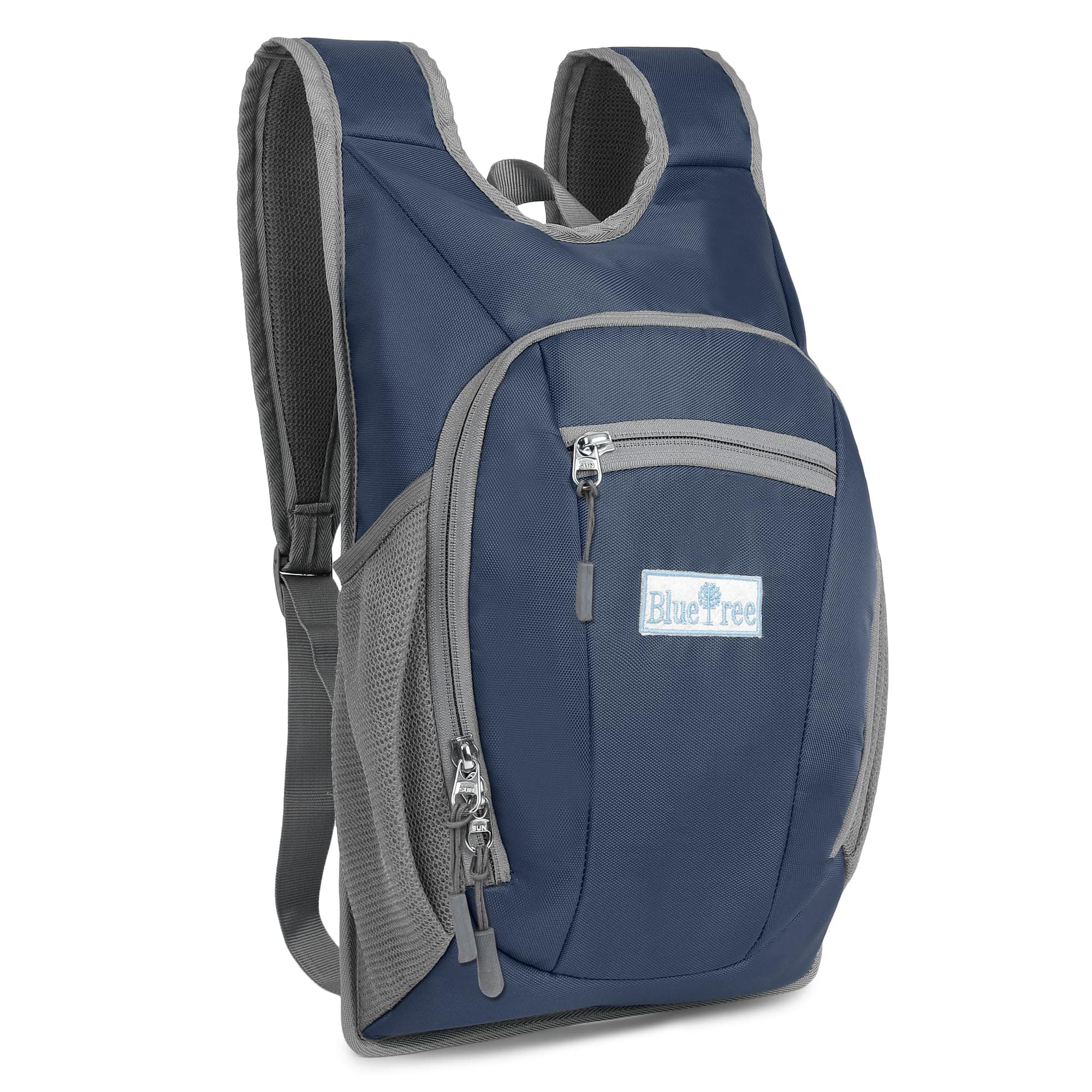 blue tree Cute Plush Cartoon Backpack for Kids, Boys & Girls, Age 1-6