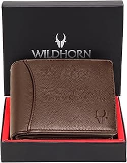 Wildhorn India Brown Leather Men's Wallet (WH7311BROWN)