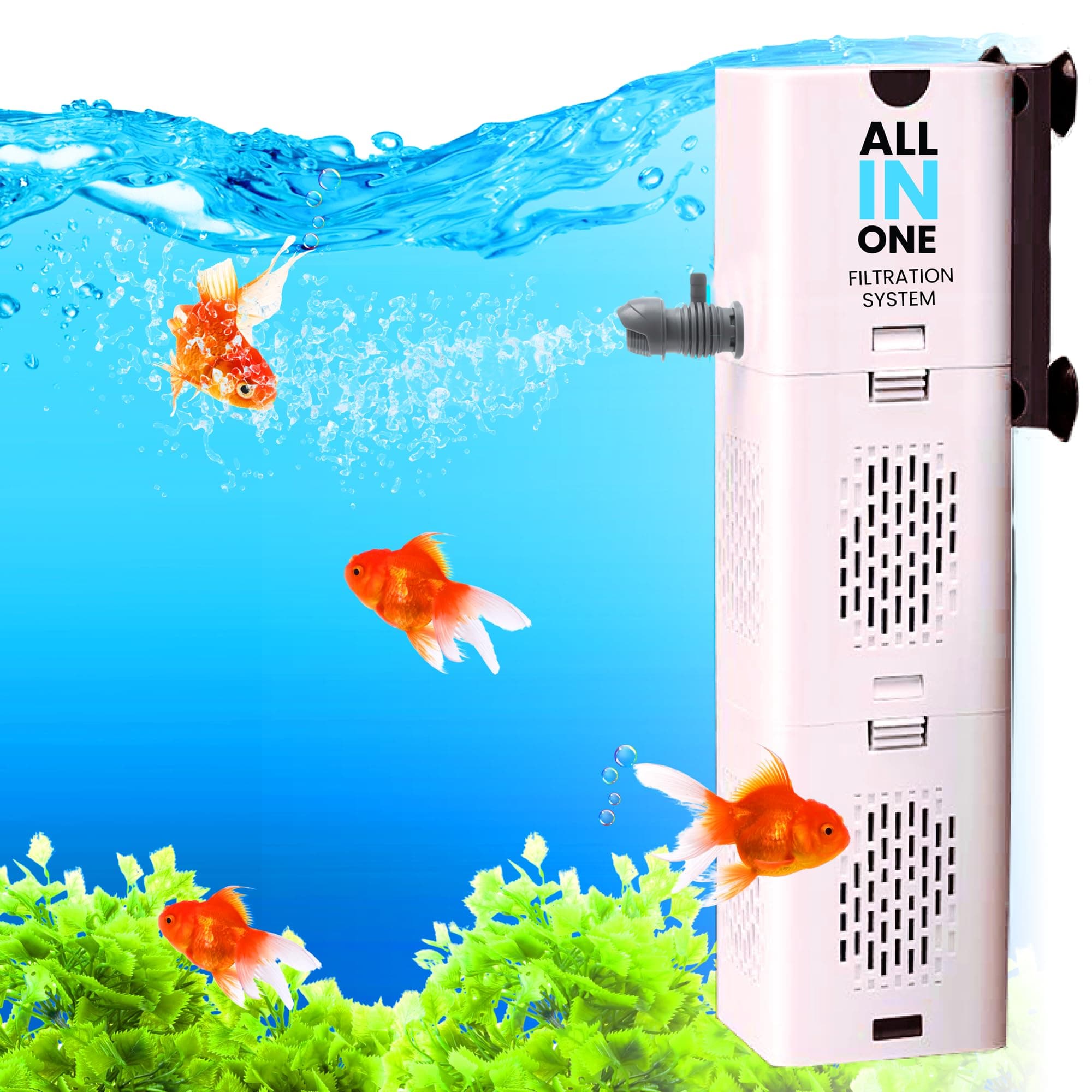 BURAQ PETS XQP-1500F Aquarium filter | 23W | 1500L/H up to 5ft fish tank