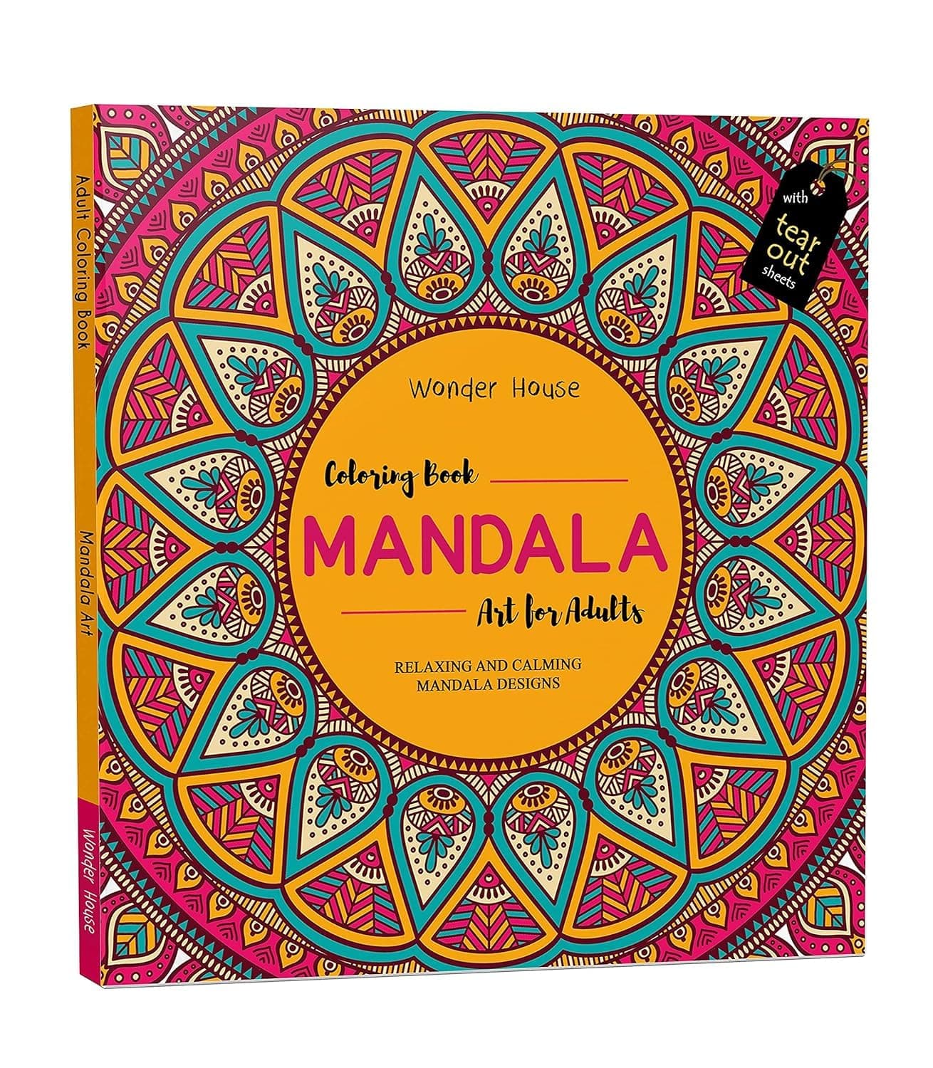 Mandala Art | Colouring Books For Adults With Tear Out Sheets