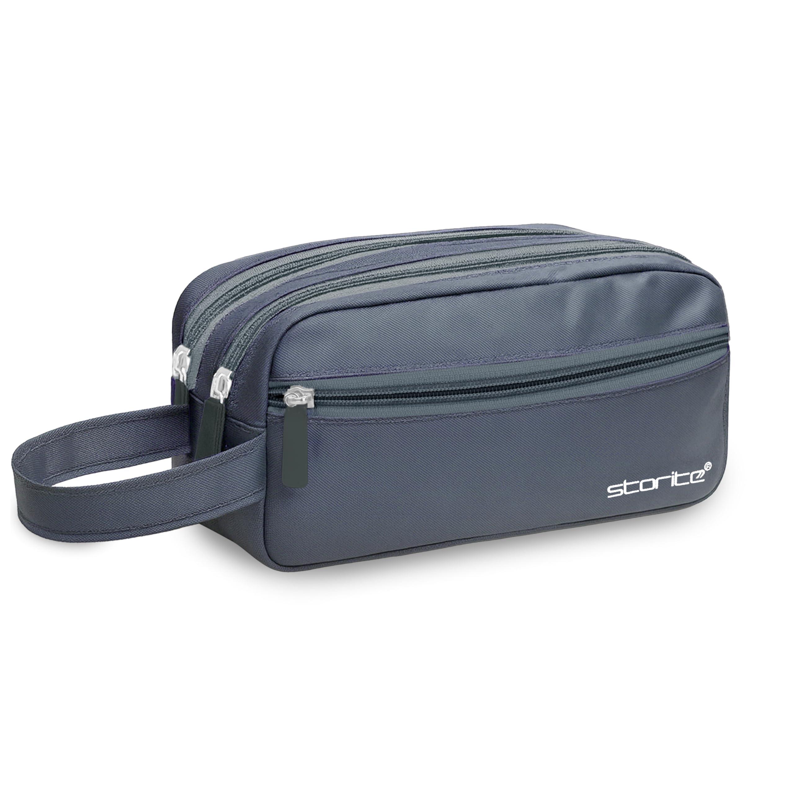 Storite Toiletry Bag for Men & Women - Blue