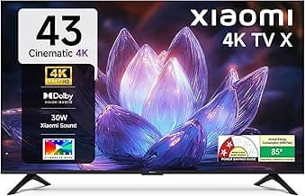 Xiaomi 108 cm (43 inch) X Ultra HD 4K Smart Google LED TV L43MB-AIN