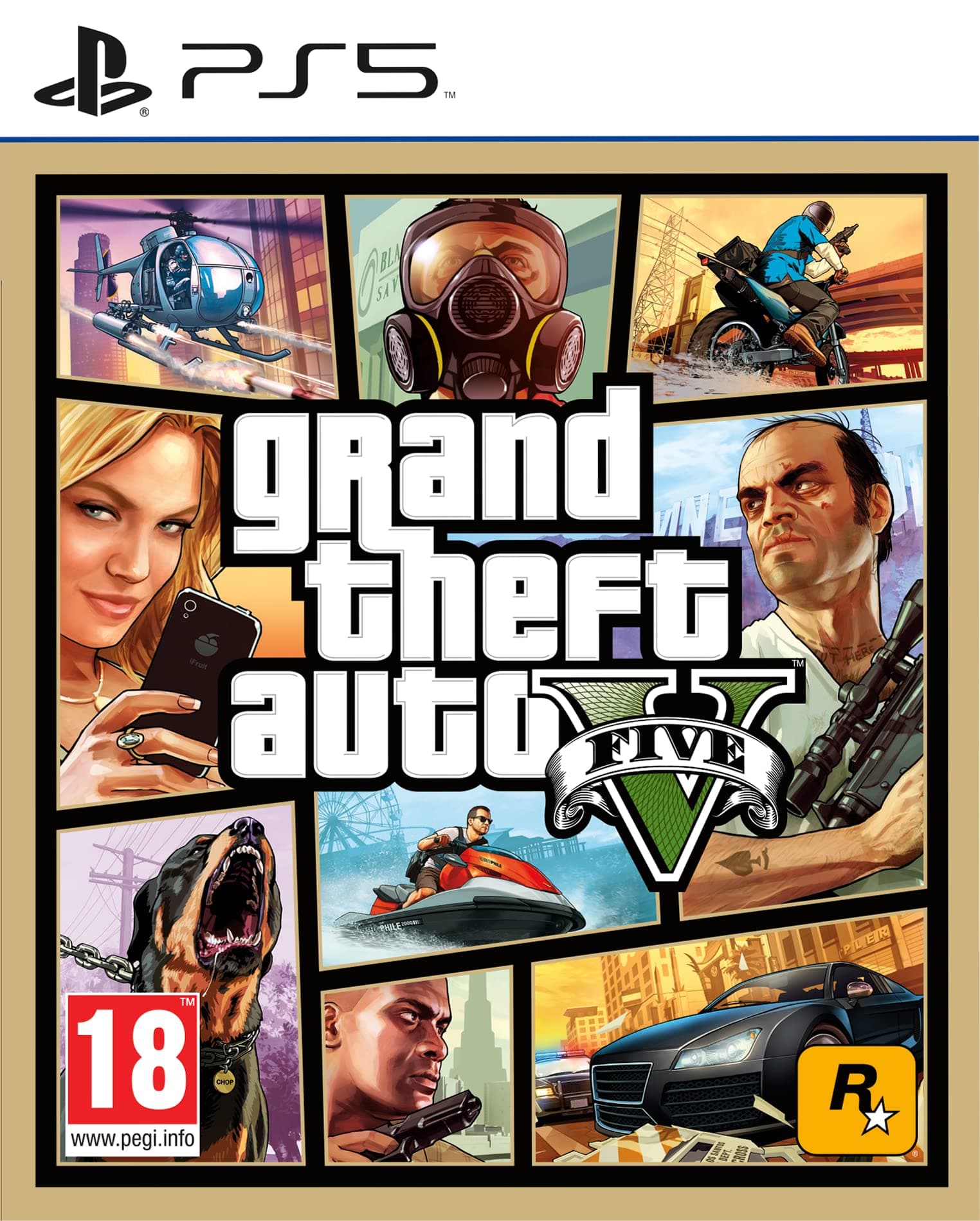 Rockstar Games PS5 Video Game ConsoleGrand Theft Auto V