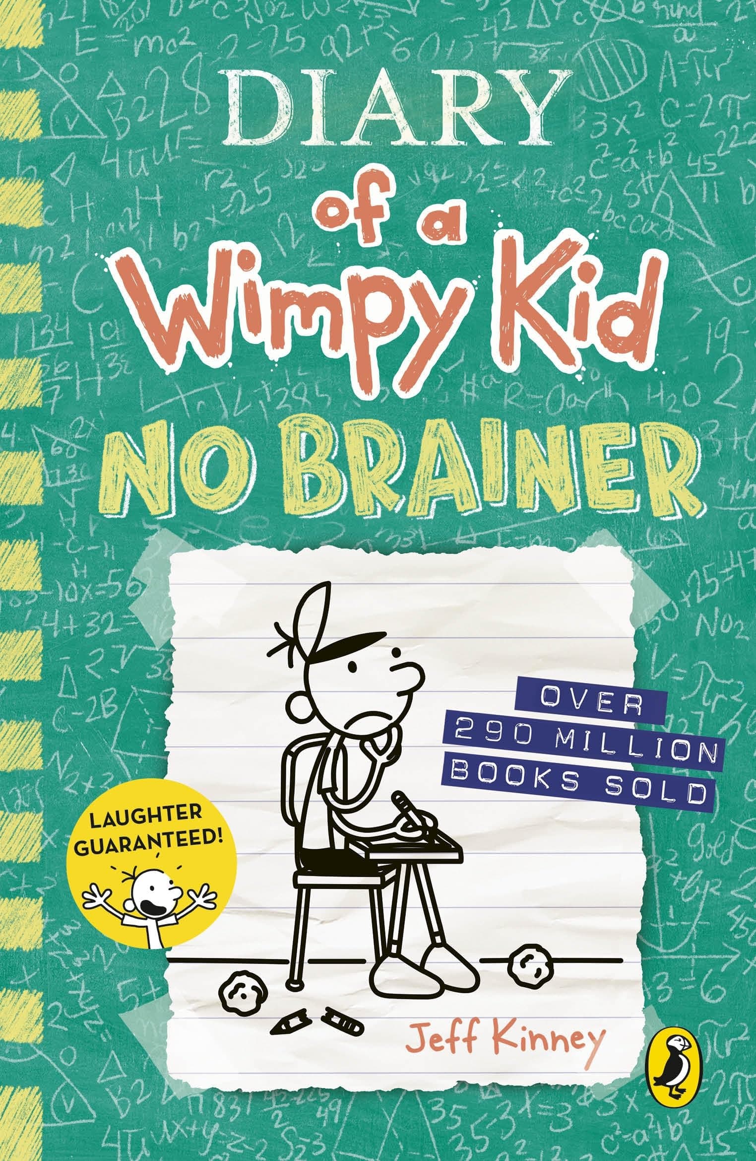 Diary of a Wimpy Kid: No Brainer (Book 18) | School Budget Cuts Lead to Unexpected Chaos | Funny, Relatable Chapter Book Series for Kids Ages 7–12