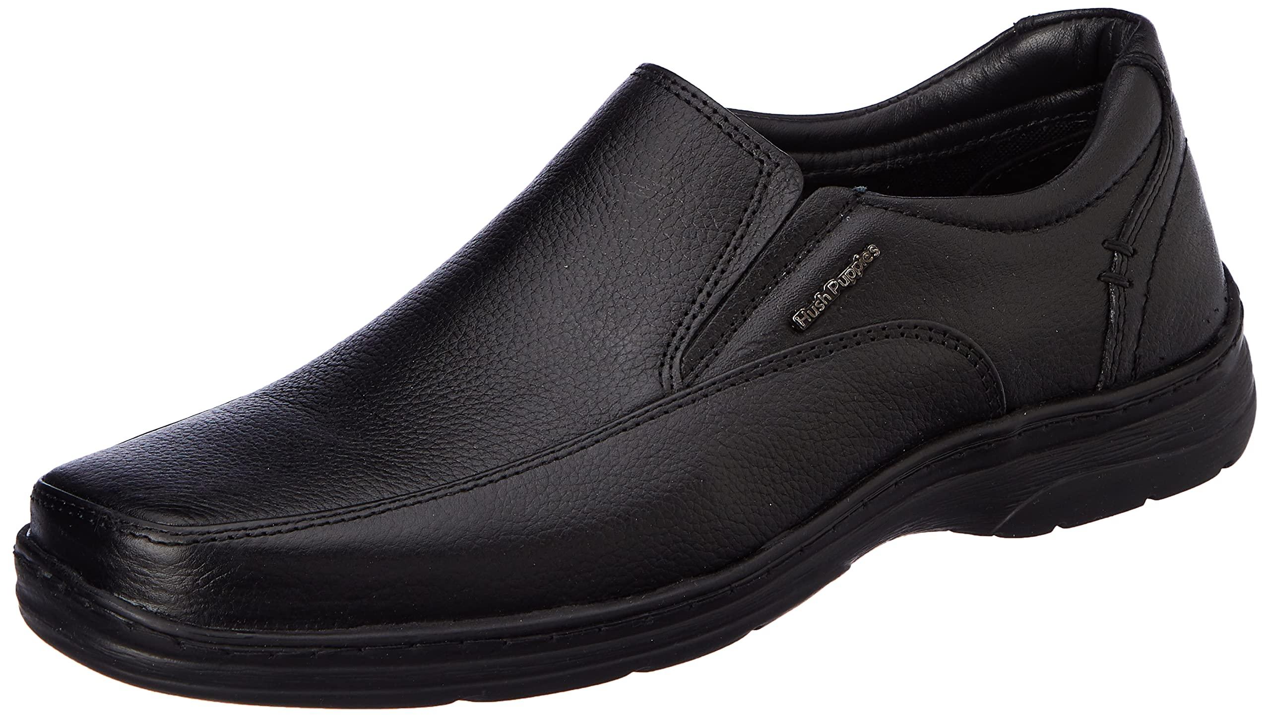 Hush Puppies Taylor Slip On E Men's Black Formal Shoes - 8 UK (8556546)