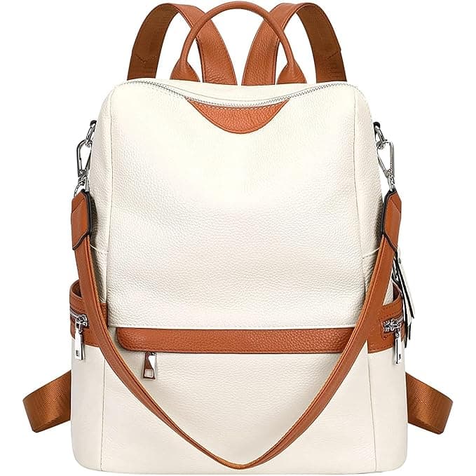 ProArch Leather Backpack for Women Elegant Backpack Purse Ladies Leather Shoulder Fitting Gift for Sister, Mother Bhabhi Birthday Christmas