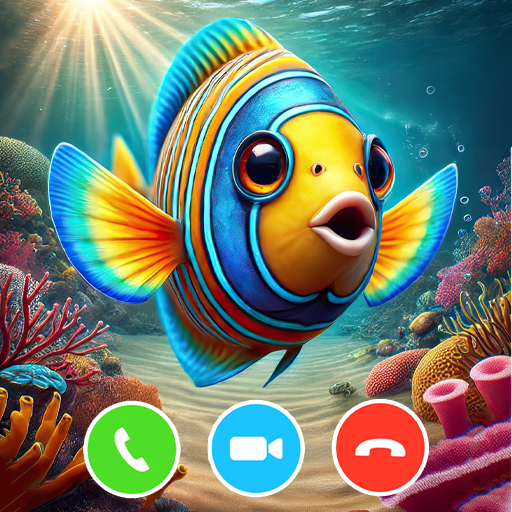 🐟 Fin the Fish Video Call – Adorable Animated Fish Friend Chat