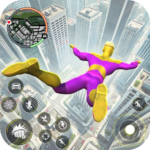 Spider Hero Man: Nighttime Rope Crusade
