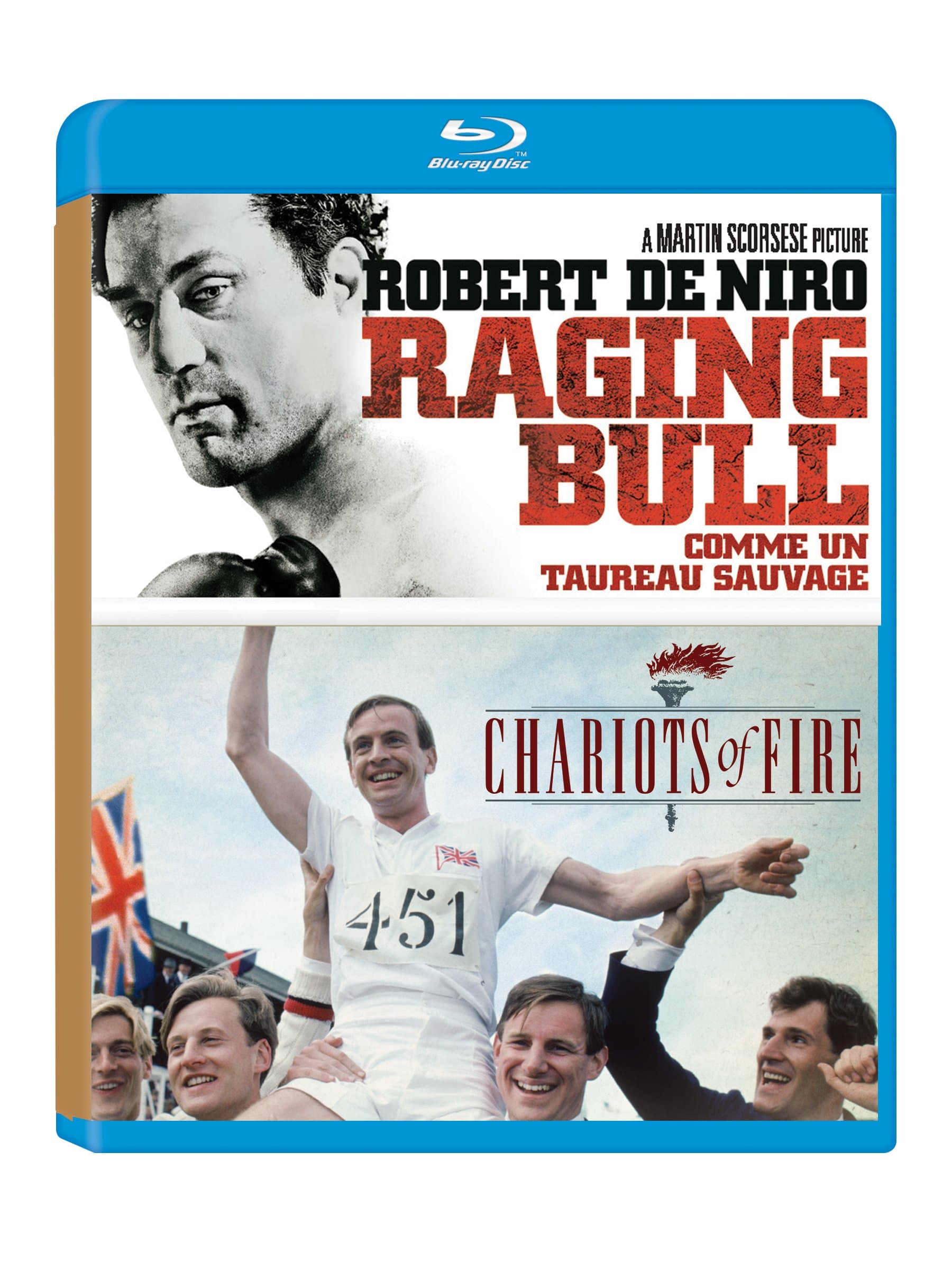2 Movies Collection: Raging Bull (1980) + Chariots of Fire (1981)