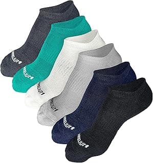 HEELIUM Bamboo Ankle Socks for Men & Women | Ultra-Soft, Odour-Free, Thin & Breathable | 3X Softer than Cotton | Sizes - M (UK 4-8) & L (UK 9-13)