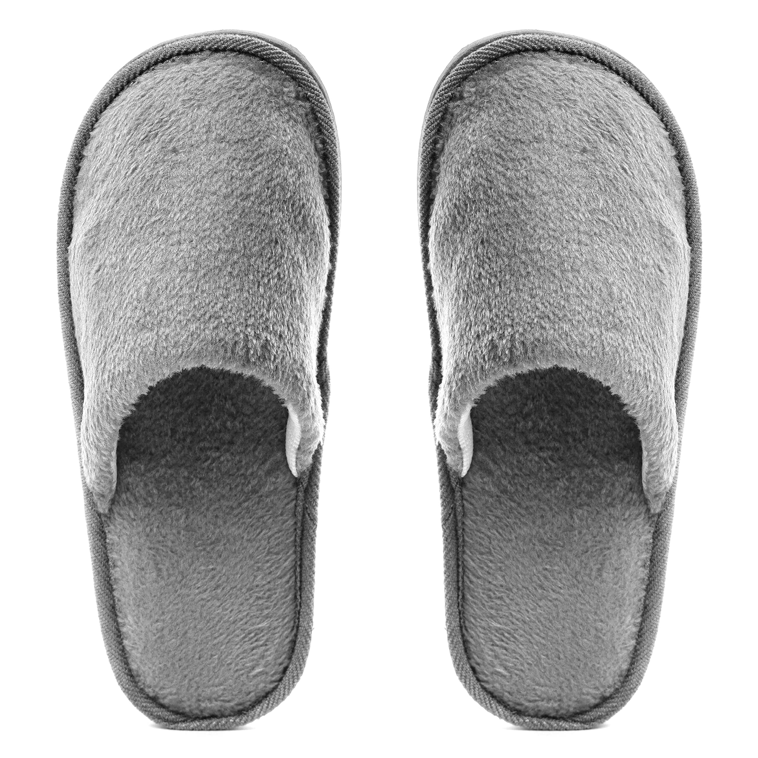 DRUNKEN Slippers For Men Winter Sandals Casual Flats Home Footwear Man Girls Sliders Flip Flops Chappals Ladies Clogs Sleeper Slides Stylish Ortho Soft (Color :Grey, Size : 8-9 UK)