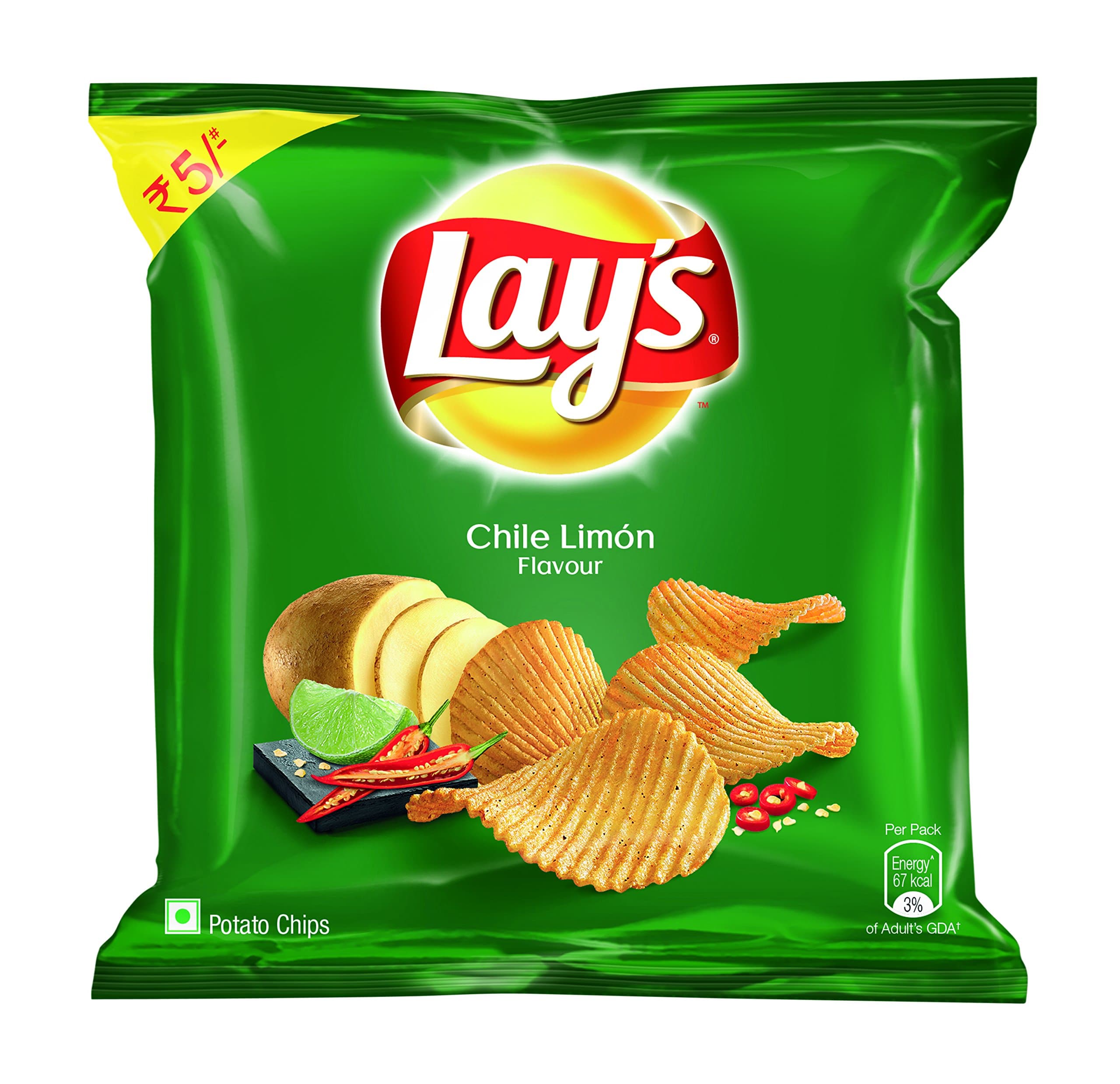 Lay's Potato Chips, Chile Limon, 15 Gram
