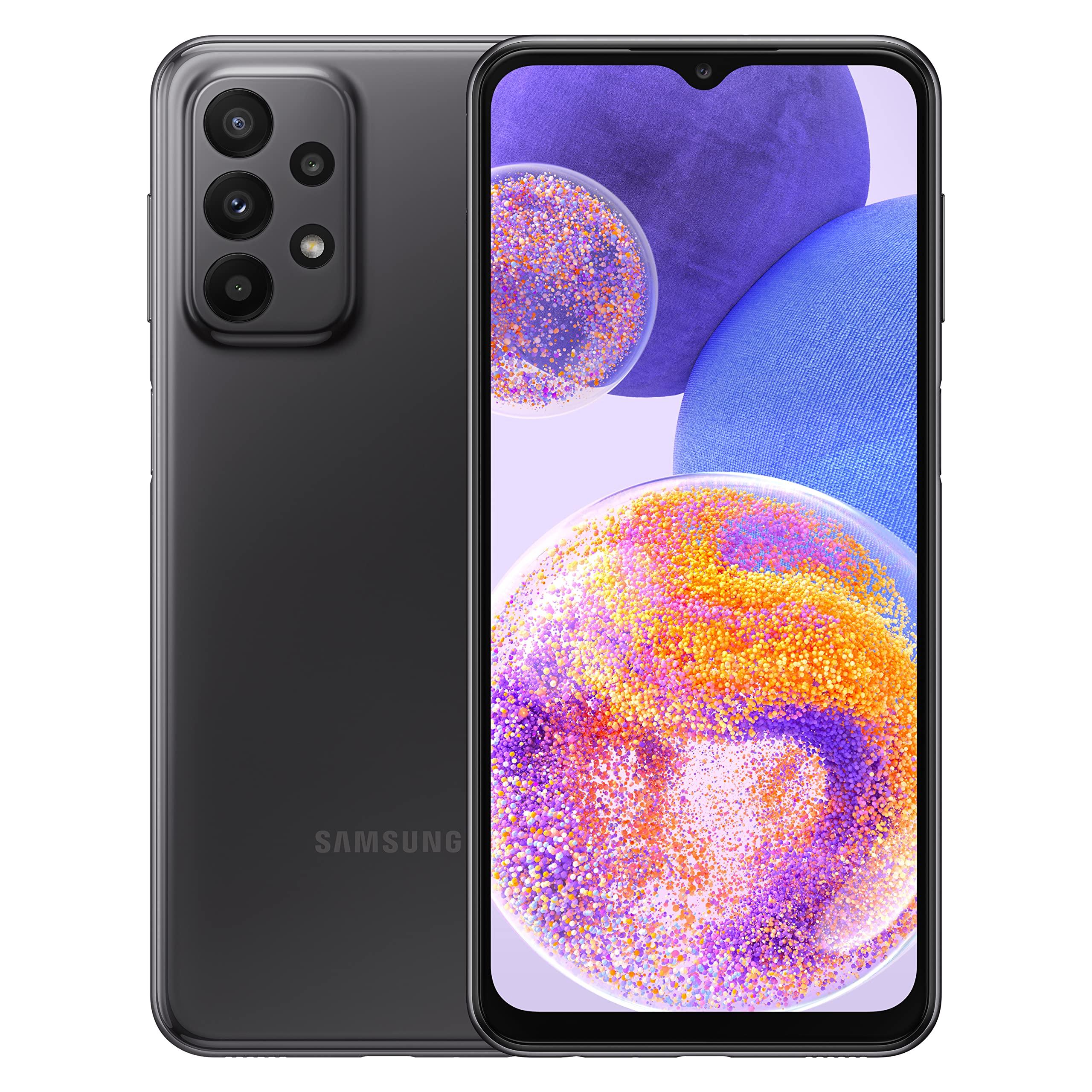 Samsung Galaxy A23 Black, 6GB RAM, 128GB Storage with No Cost EMI/Additional Exchange Offers