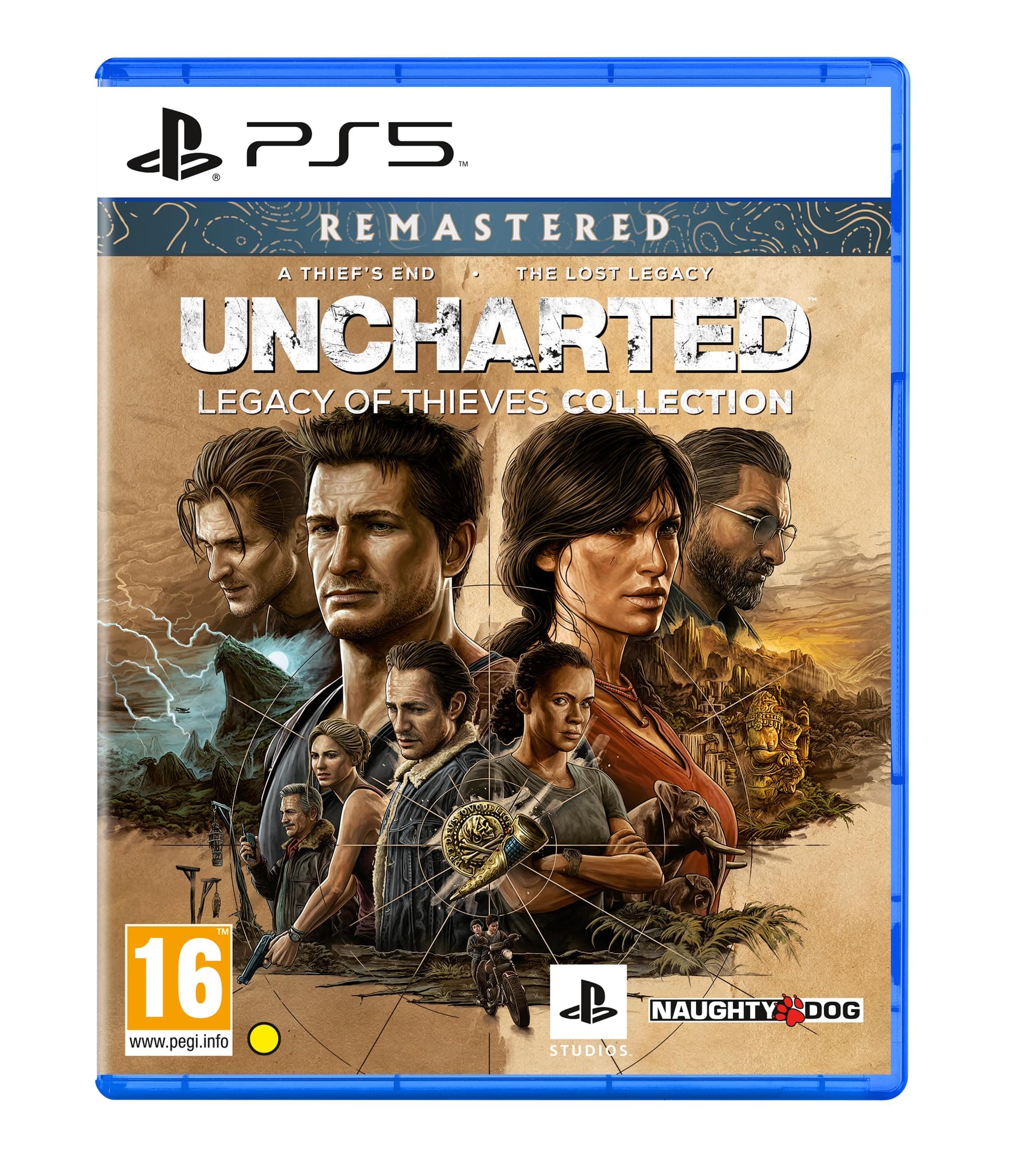 Sony Uncharted: Legacy Of Thieves Collection | Ps5 Game (Playstation 5)