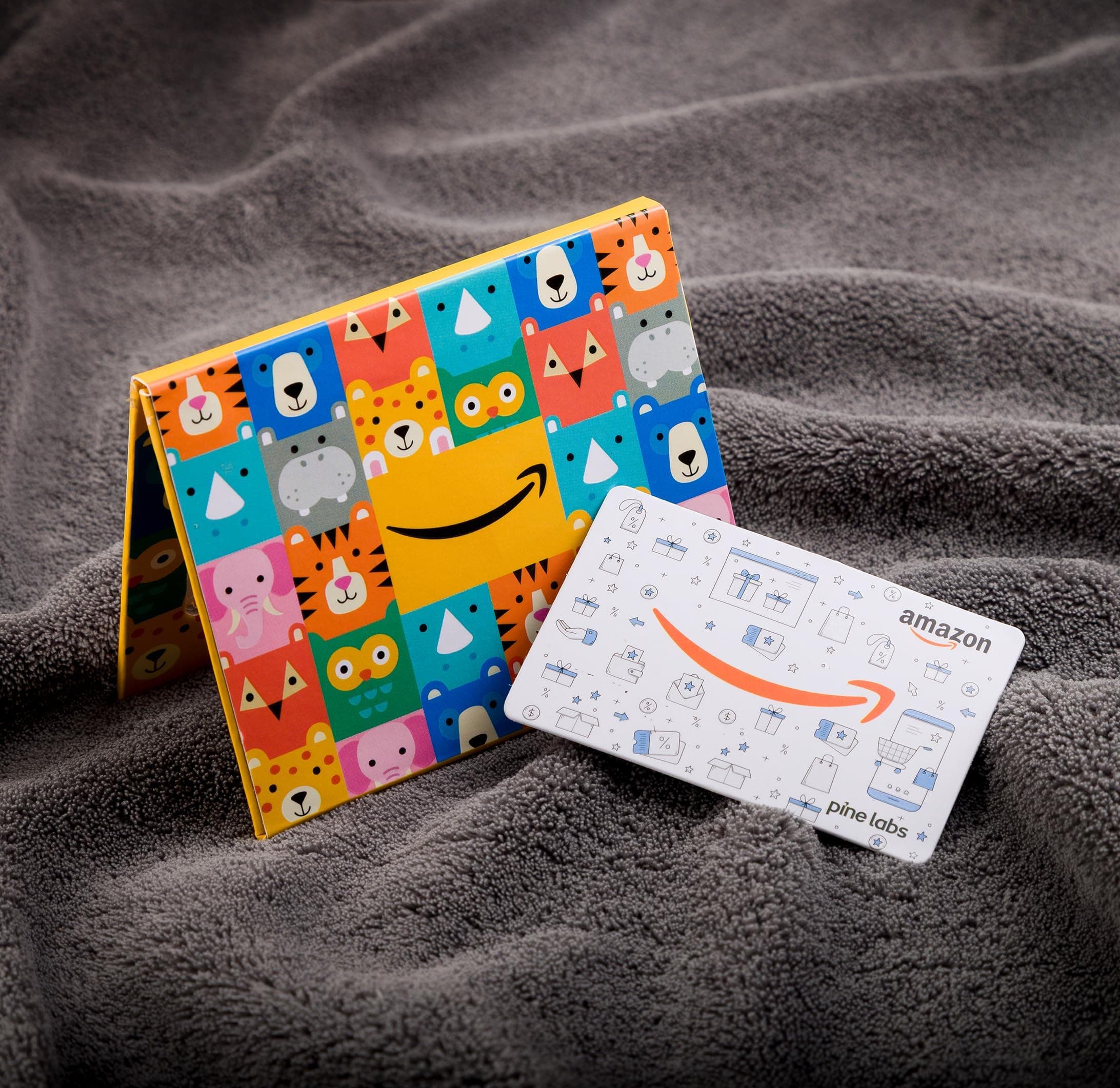 Amazon Pay Physical Gift Card | Animal Park Box | Ideal birthday, baby shower, return gifts for kids, children, new parents, mom-to-be, dad-to-be