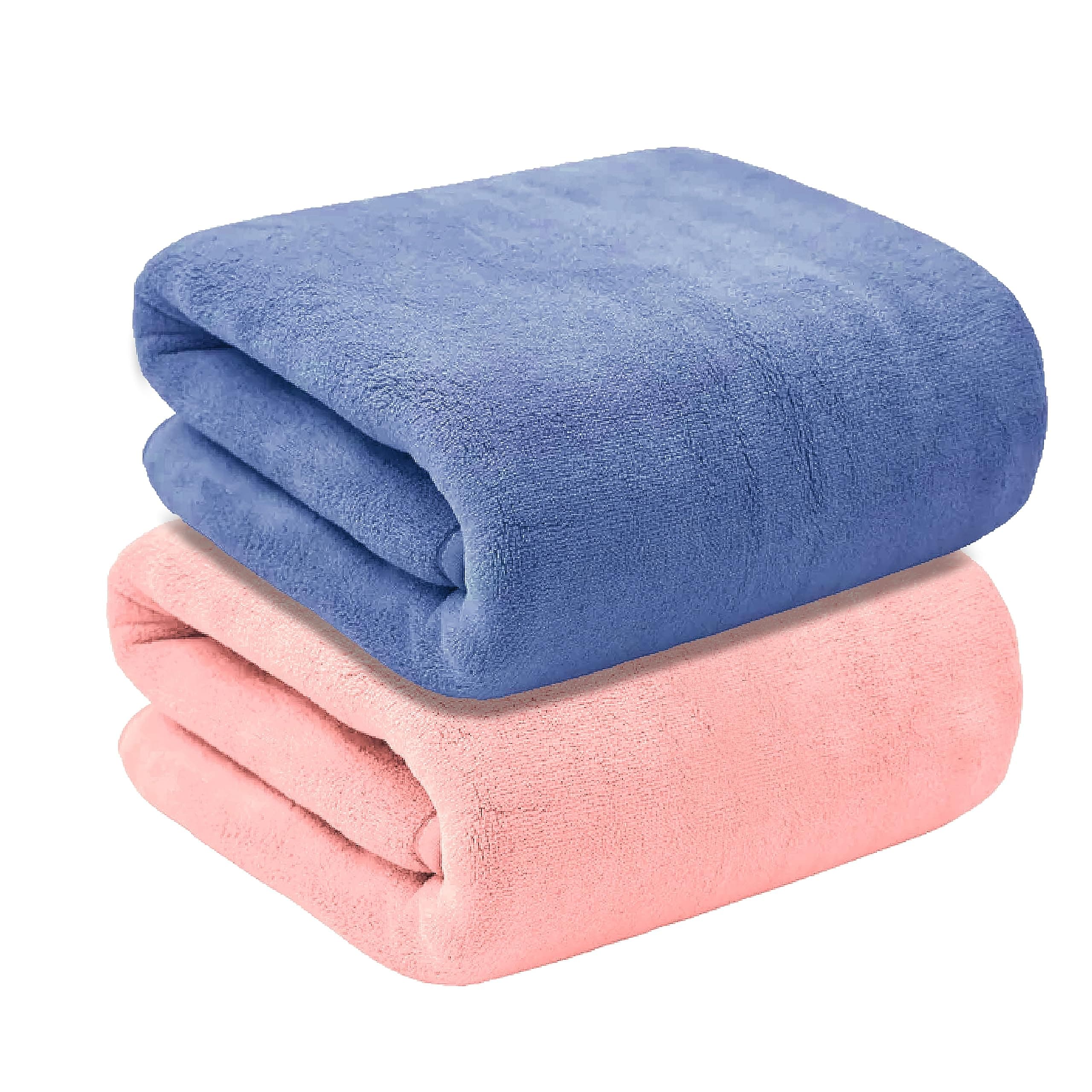 MAXOSHINE Microfiber Towels for Bath Large Size-Super Soft Coral Fleece Bathing Towel with Hook Quick Dry Super Absorbent-Bath Towel for Men and Women-70x140 cm, 350 GSM, Pack of 1