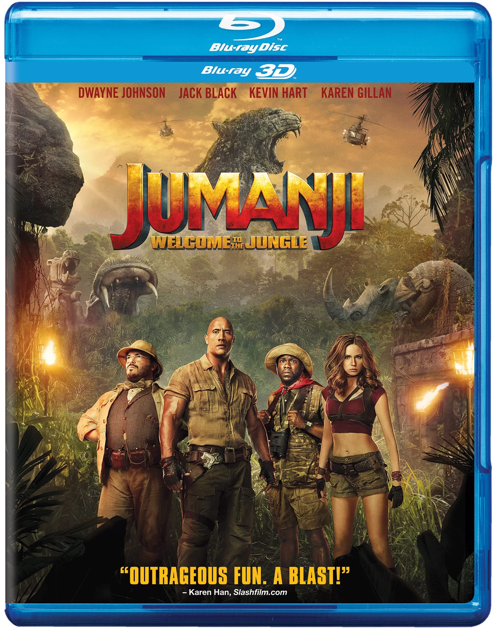 Jumanji: Welcome To The Jungle (2017) (Blu-ray 3D) (1-Disc)
