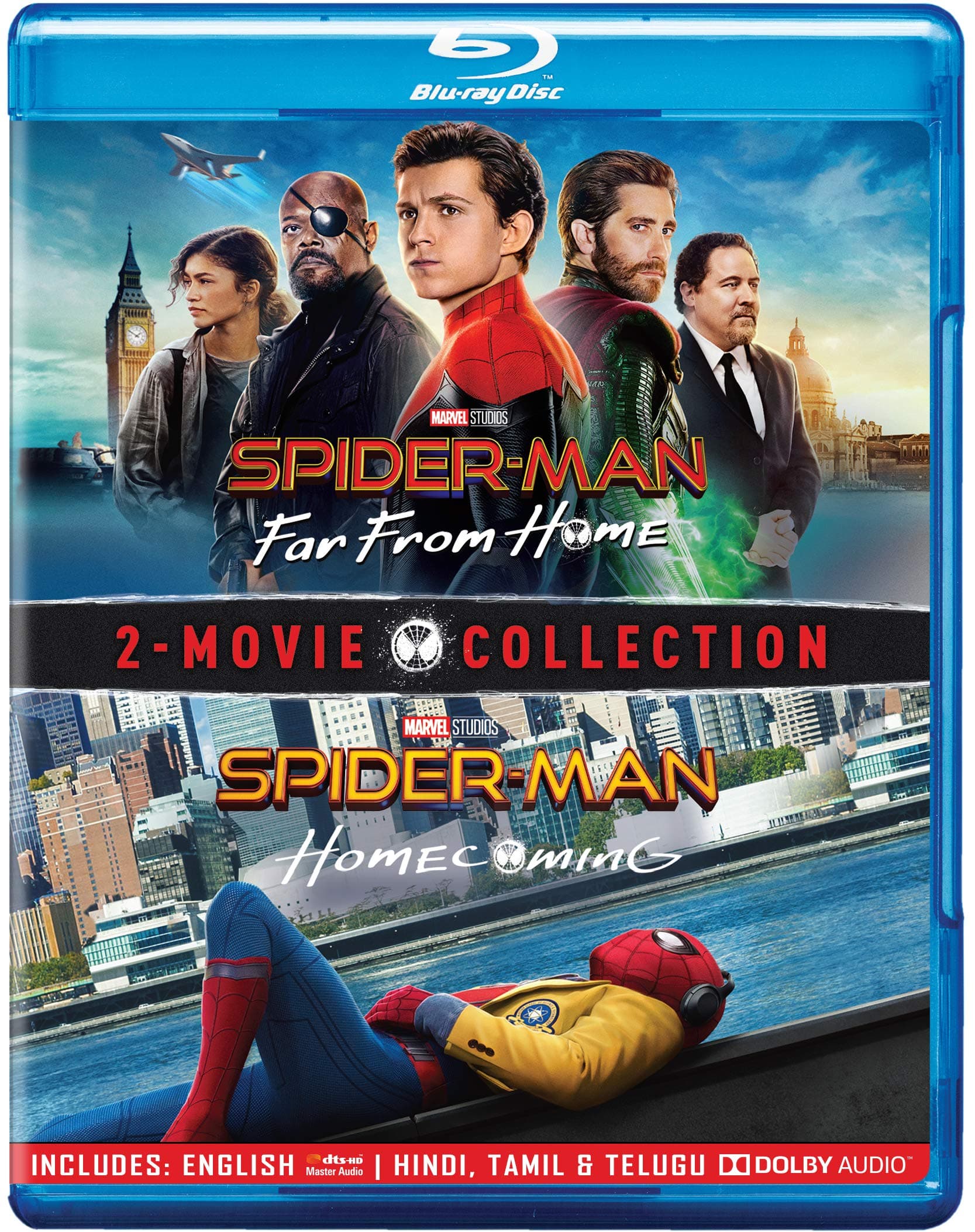 2 Movies Collection: Spider-Man: Far From Home + Spider-Man: Homecoming (2-Disc)