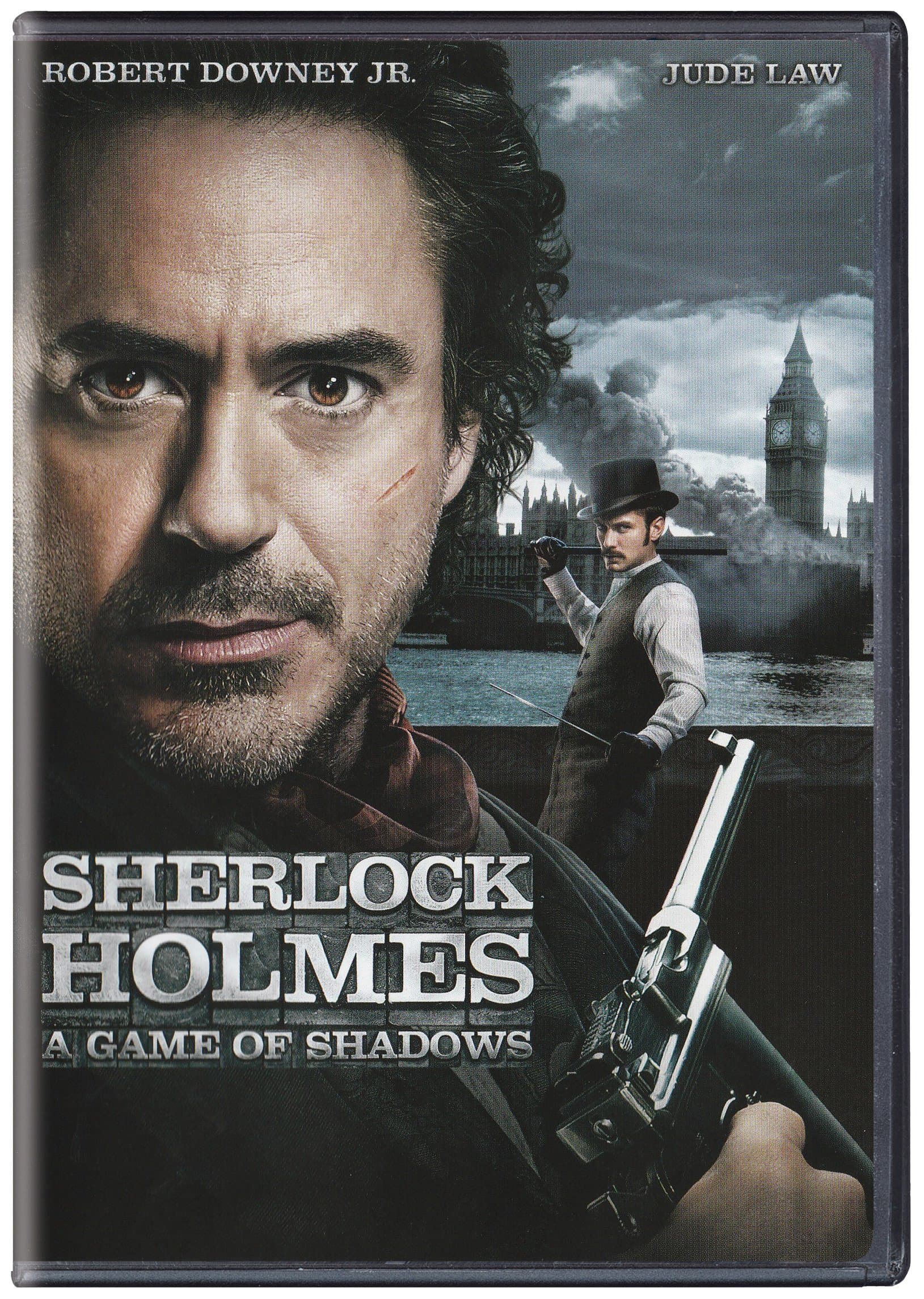 Sherlock Holmes 2: A Game of Shadow - A Guy Ritchie Film (Uncut | Lenticular Packaging | Region 2 DVD | UK Import)