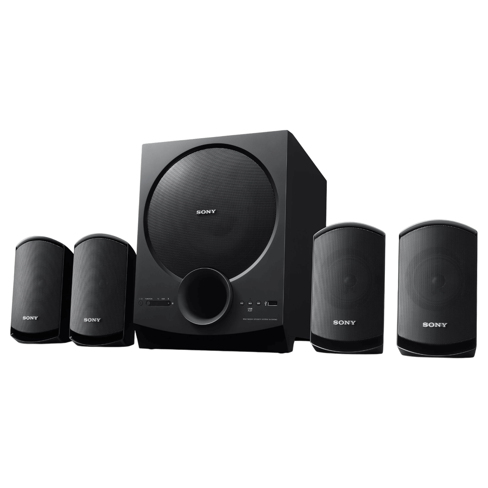 SONY SA-D40M2 100W Multimedia Speaker (Dolby Audio, 4.1 Channel, Black)