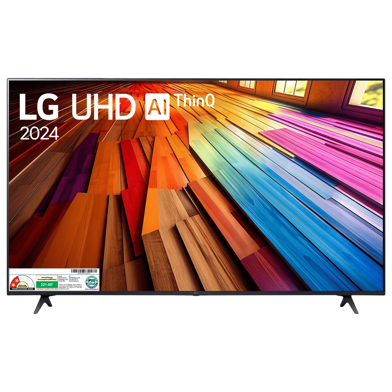LG AI UT80 140 cm (55 inch) 2 Star 4K Ultra HD LED Smart WebOS TV with AI Acoustic Tuning (2025 model)