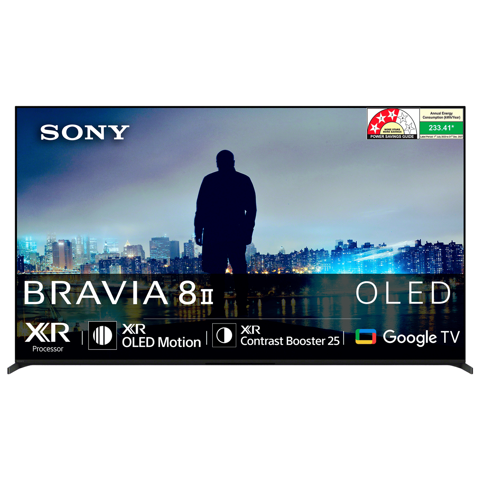 SONY BRAVIA 8 II 165 cm (65 inch) 3 Star OLED 4K Ultra HD Smart Google TV with Dolby Vision & Dolby Atmos (2025 model)