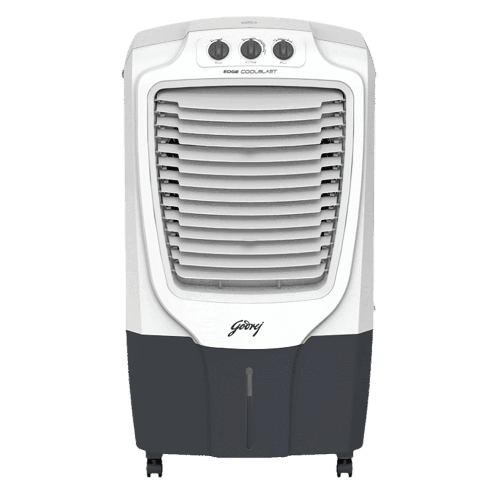 Godrej CoolBlast 67 Litres Desert Air Cooler with Ice Drip Technology (Thermal Overload Protection, White & Grey)